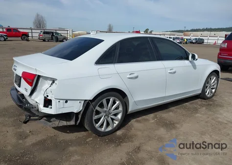 2013 Audi A4 2.0T Premium из США, поврежденный, VIN WAUFFAFLXDN035876